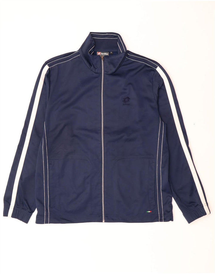 Lotto Veste de Survêtement Homme XL Bleu Marine Polyester