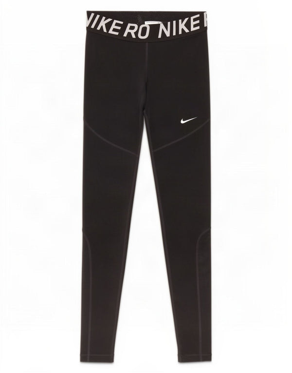 Nike Legging graphique Dri Fit pour femme UK 8 Small Noir Polyester