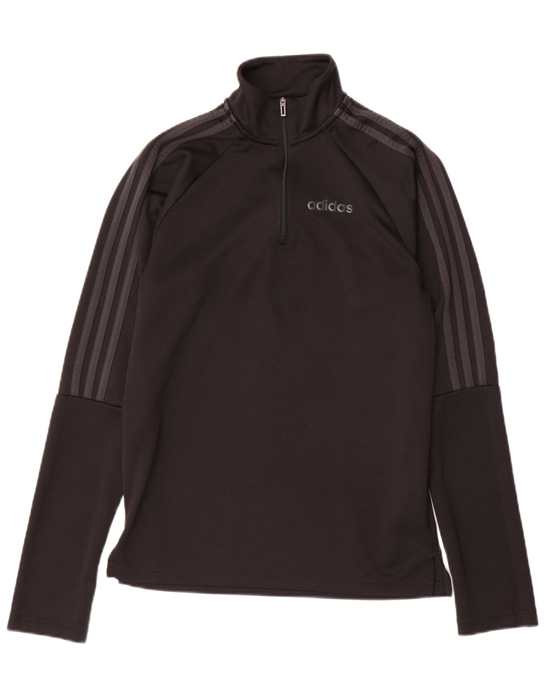 ADIDAS Haut de survêtement Aeroready pour homme avec col zippé Noir Taille S