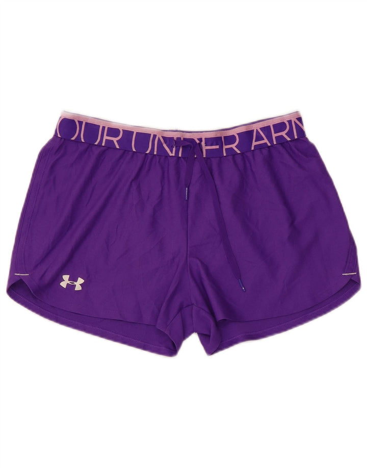 Under Armour Short de Sport Graphic Regular Femme Petit Violet