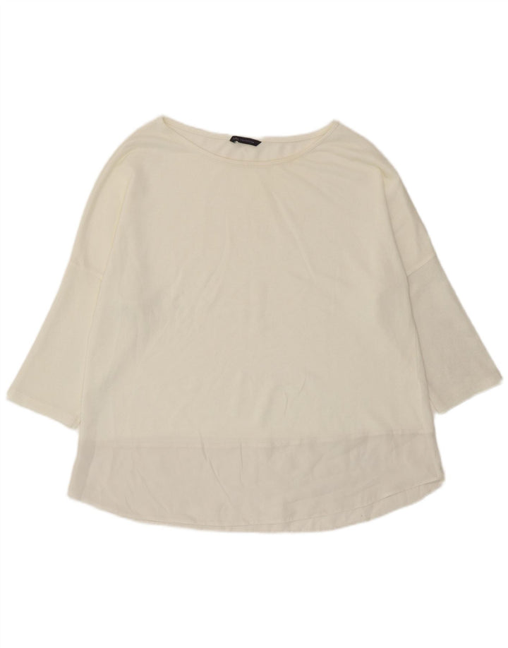 Marks & Spencer Haut à manches 3/4 pour femme UK 18 XL Blanc cassé