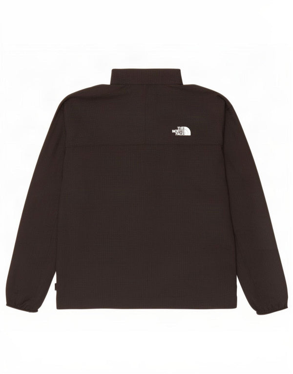 The North Face Haut de survêtement à col zippé pour hommes, grand, noir à pois