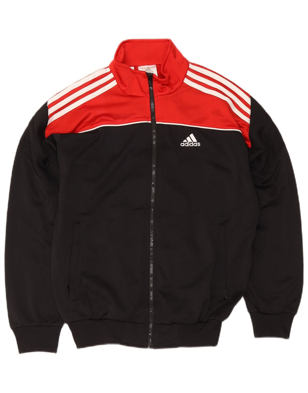 Adidas Veste de Survêtement Garçon 13-14 Ans Noir Colorblock Polyester