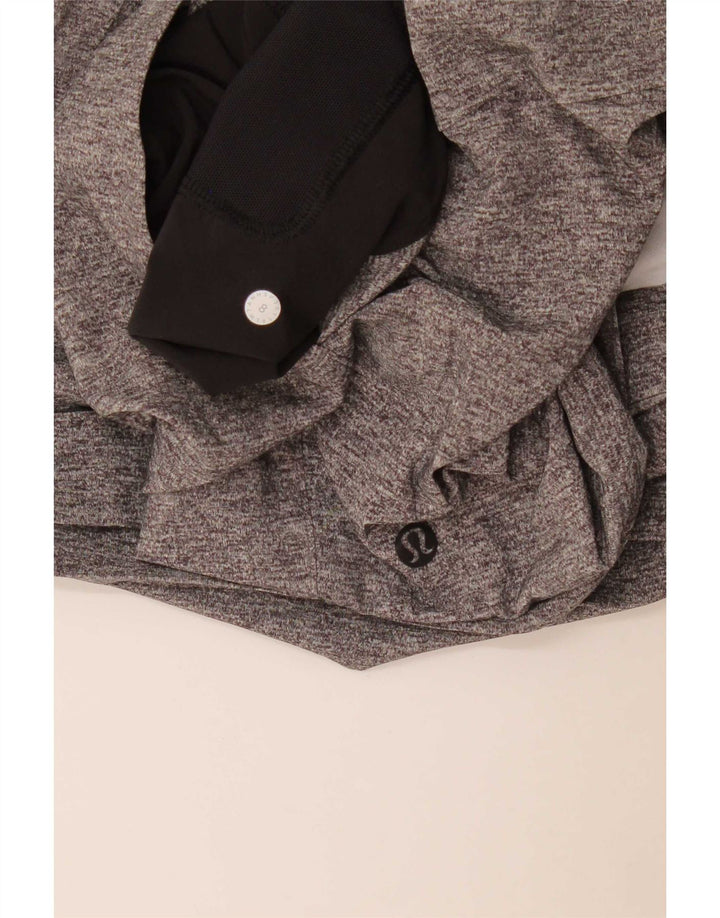 Lululemon Short de sport pour femme US 8 Gris moyen moucheté