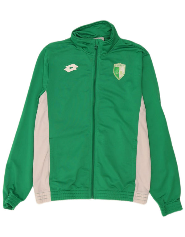Lotto Veste de Survêtement Homme Vert Moyen Colourblock