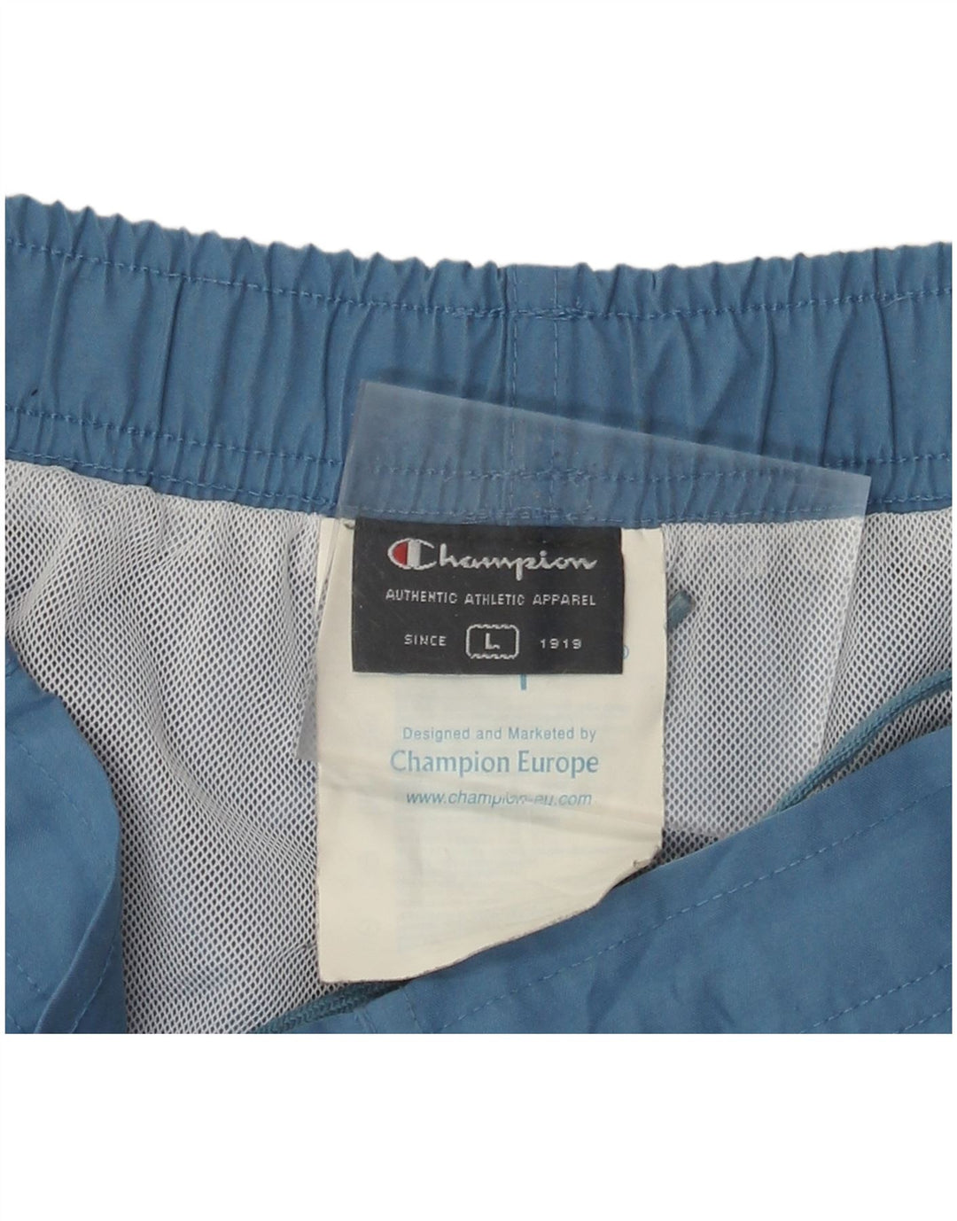 Champion Short de bain homme grand bleu polyester