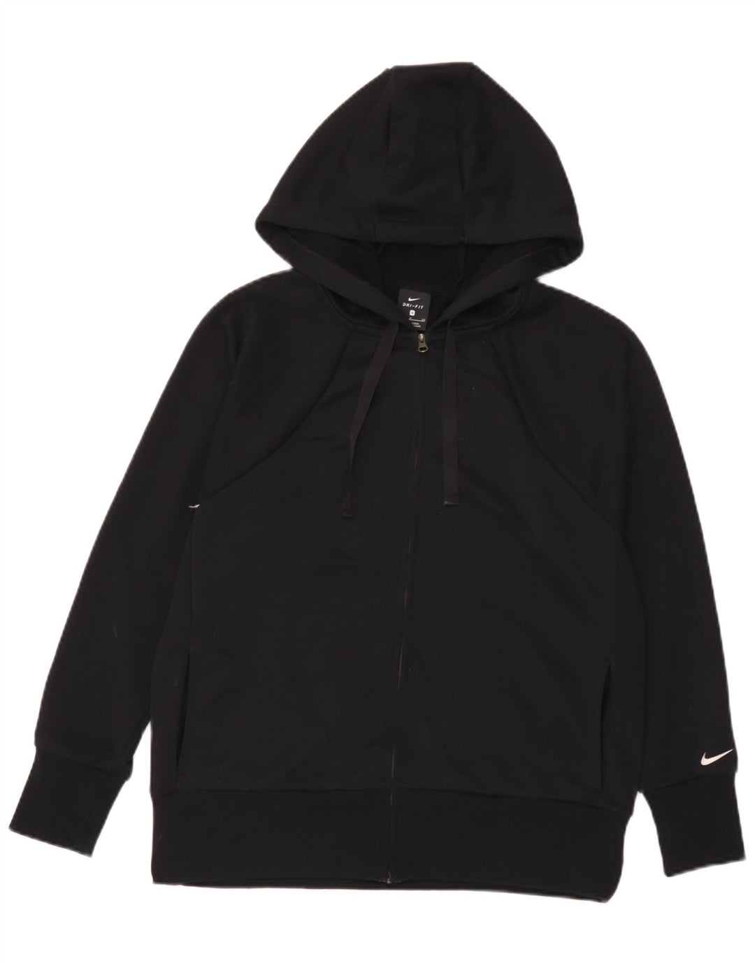 Nike Dri Fit Zip Sweat à capuche pour homme Noir Taille S