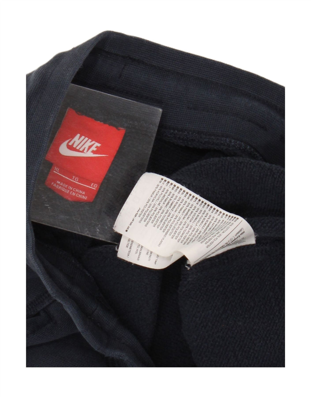 NIKE Pantalon de survêtement pour homme Joggers XL Bleu marine Coton