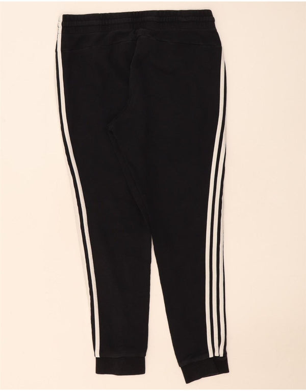 Adidas Pantalon de survêtement pour femme Joggers UK 16/18 Large Noir Coton