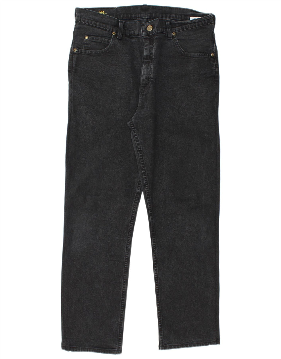 LEE Jean Droit Brooklyn Homme W34 L28 Noir Coton