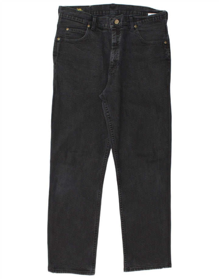 LEE Jean Droit Brooklyn Homme W34 L28 Noir Coton