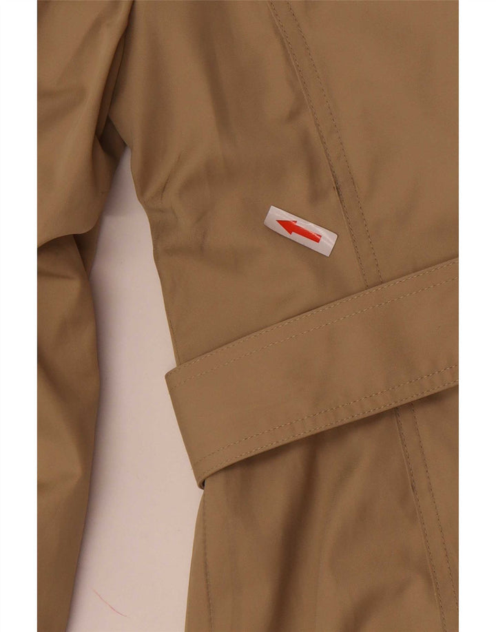 Michael Kors Trench Coat Femme UK 10 Petit Coton Beige