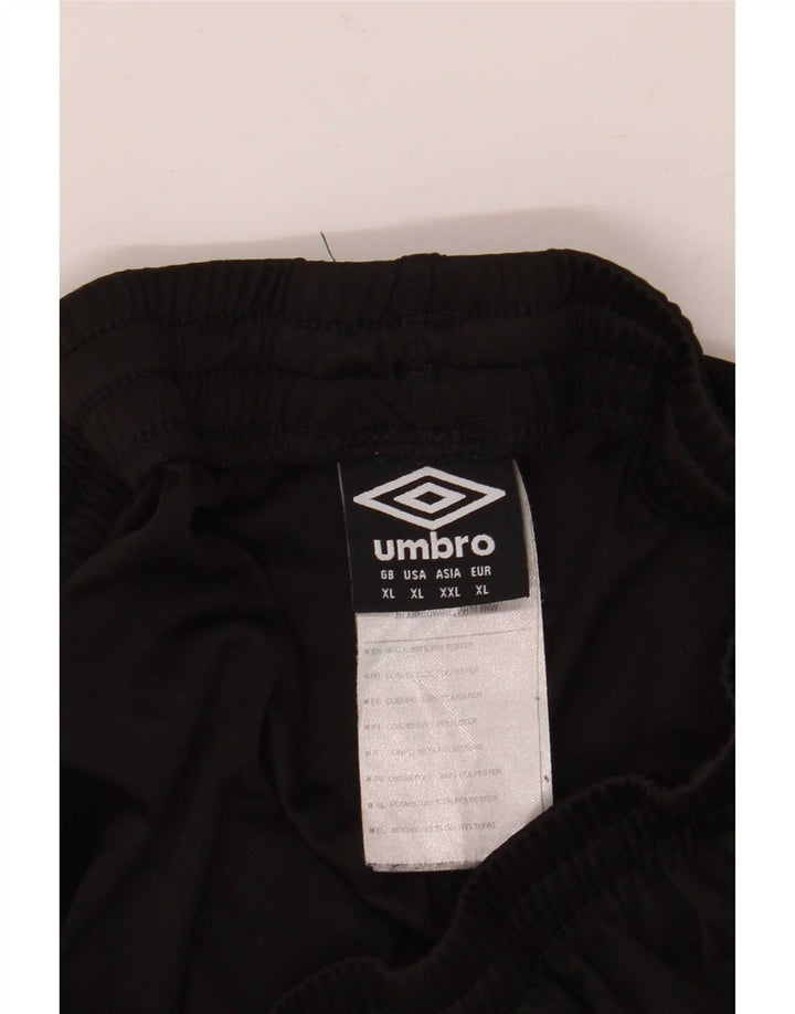 Umbro Short de Sport Homme XL Noir Polyester