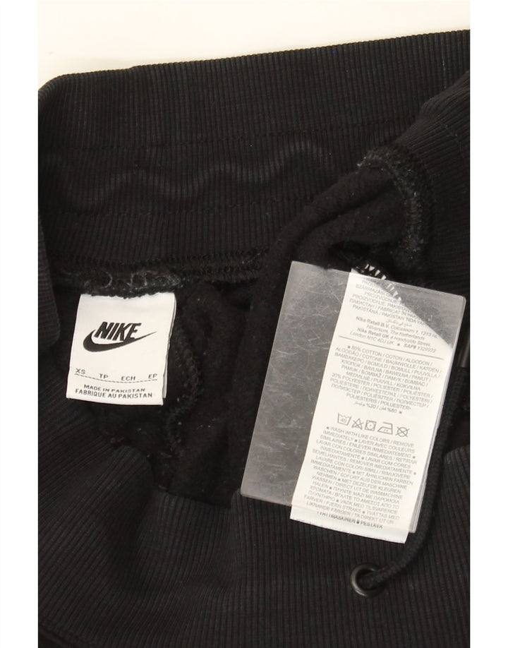 NIKE Pantalon de survêtement pour femme Joggers UK 6 XS Coton noir
