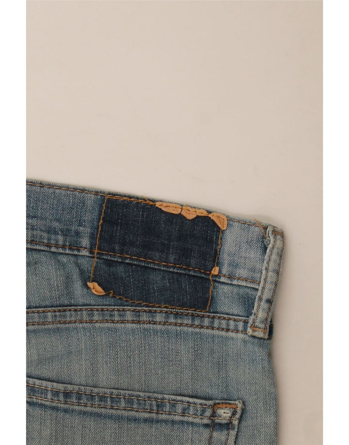 LEVI'S Jean Slim Effet Déchiré Femme W30 L32 Bleu Coton