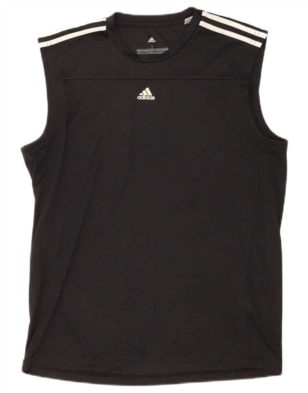 Adidas Hommes Climalite Débardeur Grand Noir Polyester