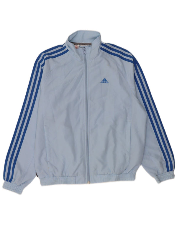 Veste de survêtement Adidas Garçon 13-14 ans Bleu Polyester