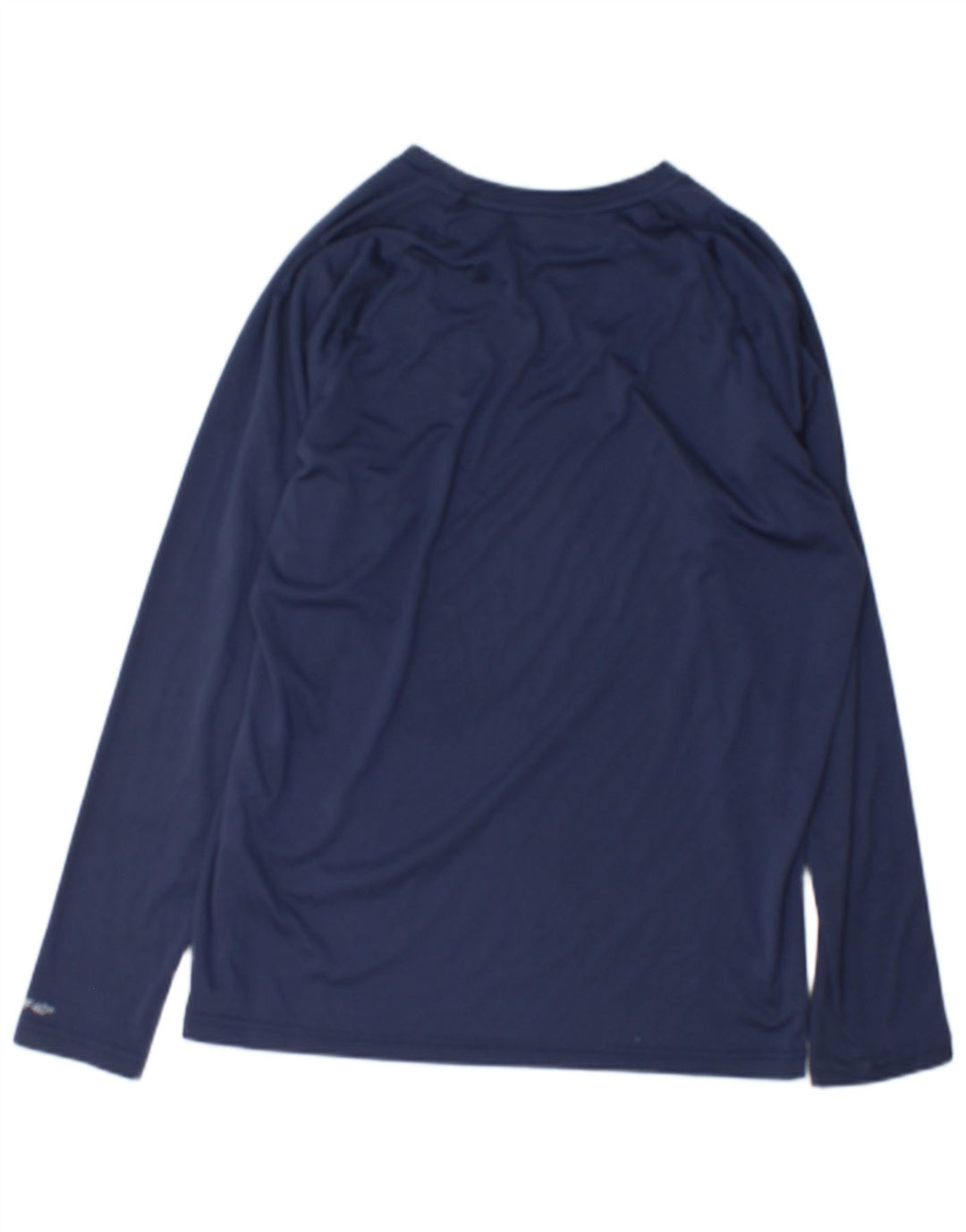 Haut Nike Dri Fit à manches longues pour homme, bleu marine moyen