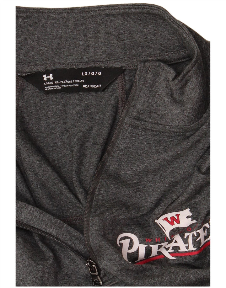 Under Armour Haut de Survêtement Pirates Graphic Pull Homme Gris Moyen