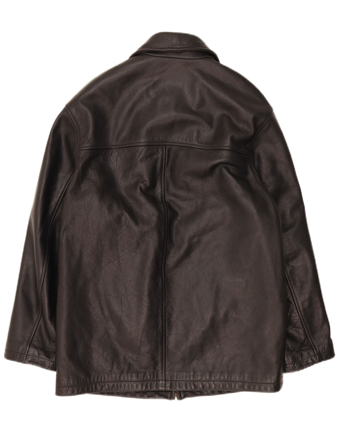 Chevignon Veste en cuir pour homme UK 36 Petit cuir noir