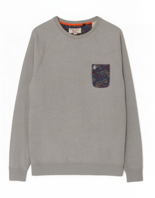 Penguin Sweat-Shirt Homme XL Gris