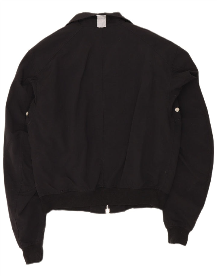 Belstaff Veste Bomber Femme UK 14 Medium Noir Nylon