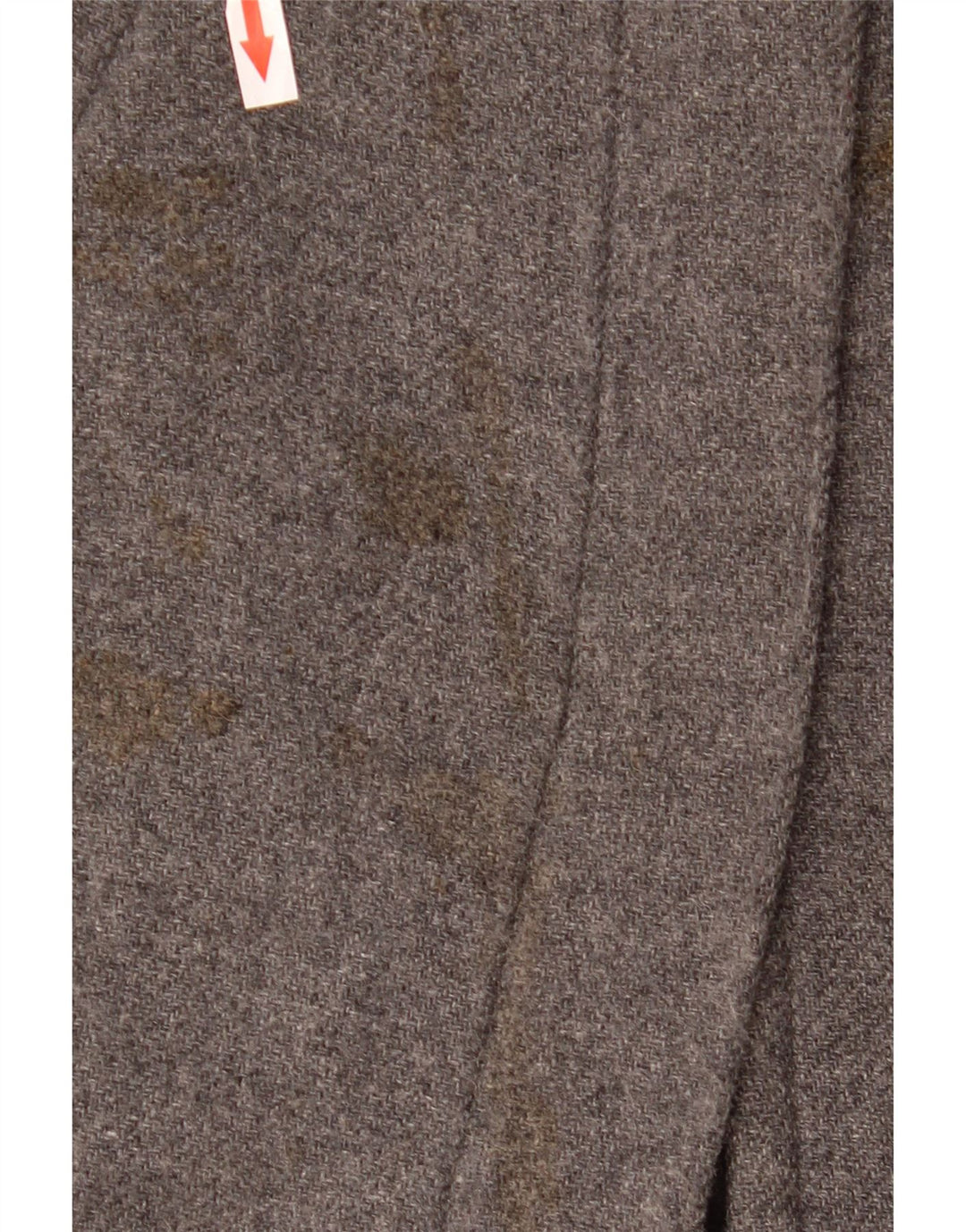 Zara Manteau surdimensionné pour femme UK 10 Petite laine grise