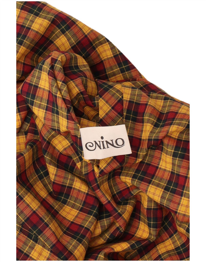 NINO Pardessus Réversible Femme IT 46 Large Jaune Polyester