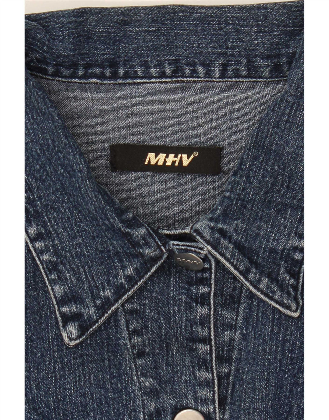 veste en denim femme vintage UK 14 Bleu moyen