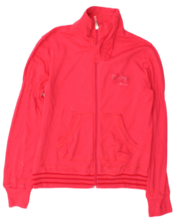 Champion Veste De Survêtement Femme Rose Moyen Coton