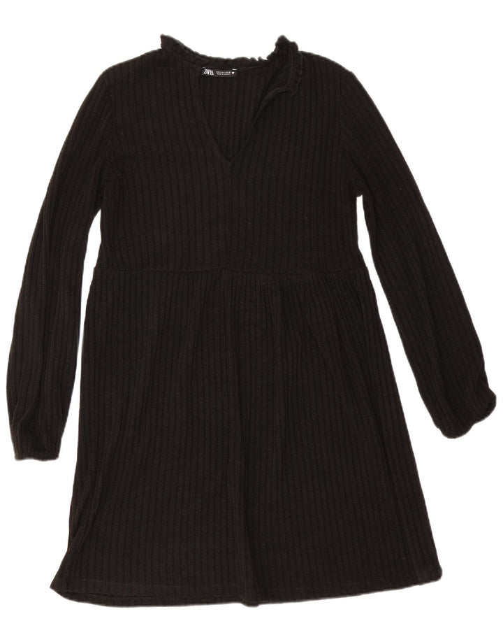 Zara Robe pull pour femme UK 10 Small Noir