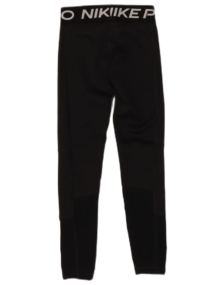 NIKE Legging Dri Fit Graphic Fille 10-11 ans Polyester Noir Moyen