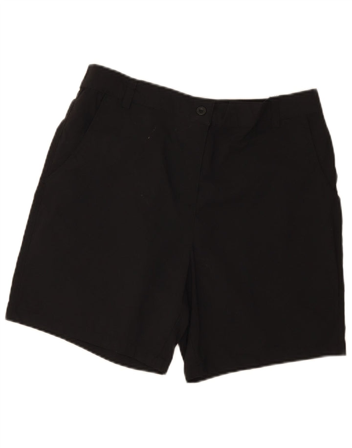 Mountain Warehouse Short Chino Femme UK 12 Medium W30 Noir Polyester
