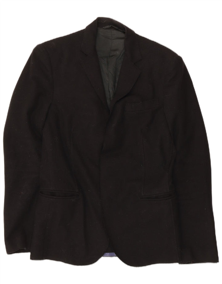 Costume National Veste Blazer Homme IT 44 XS Laine Noire