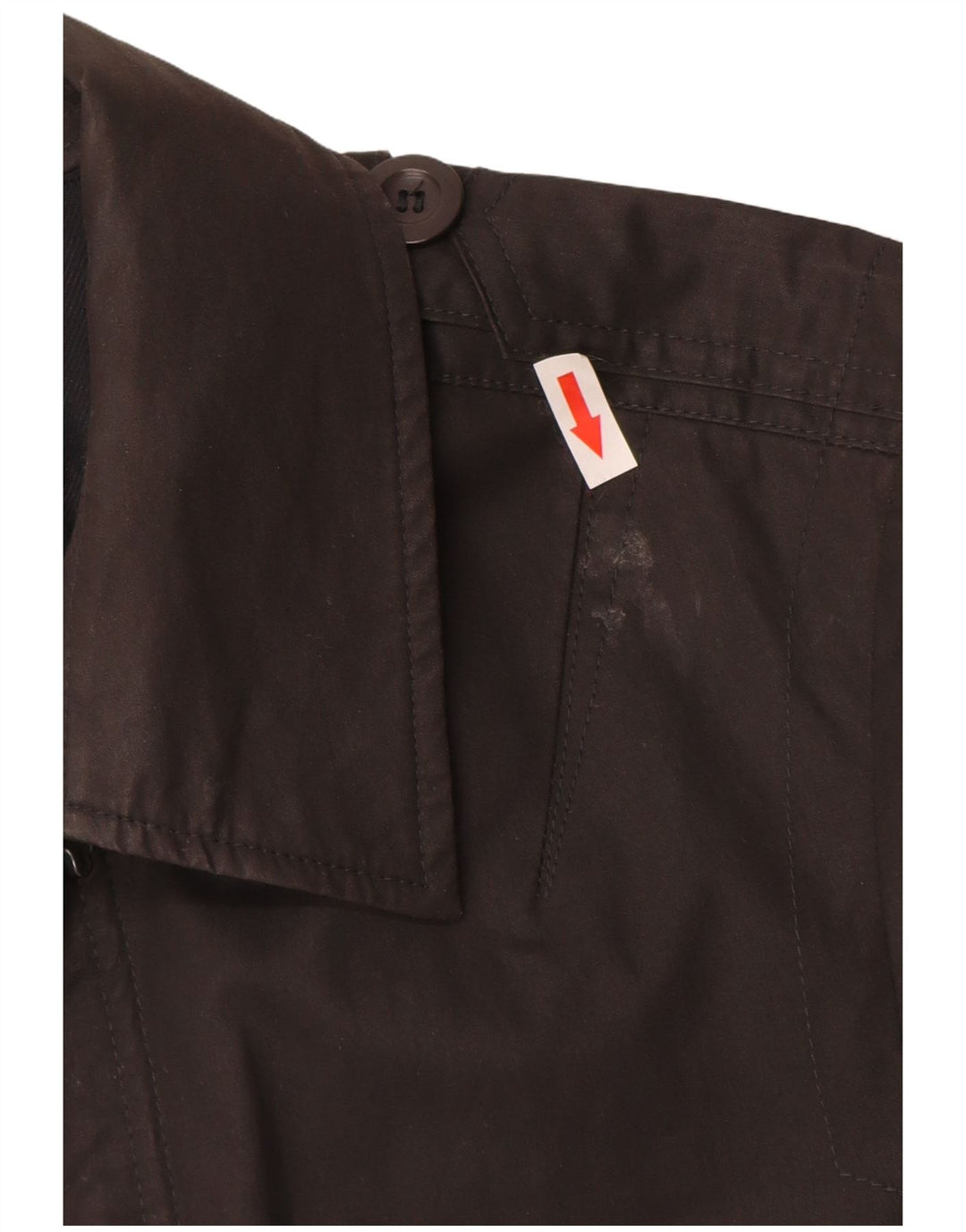 REISS Manteau Homme UK 36 Petit Coton Noir