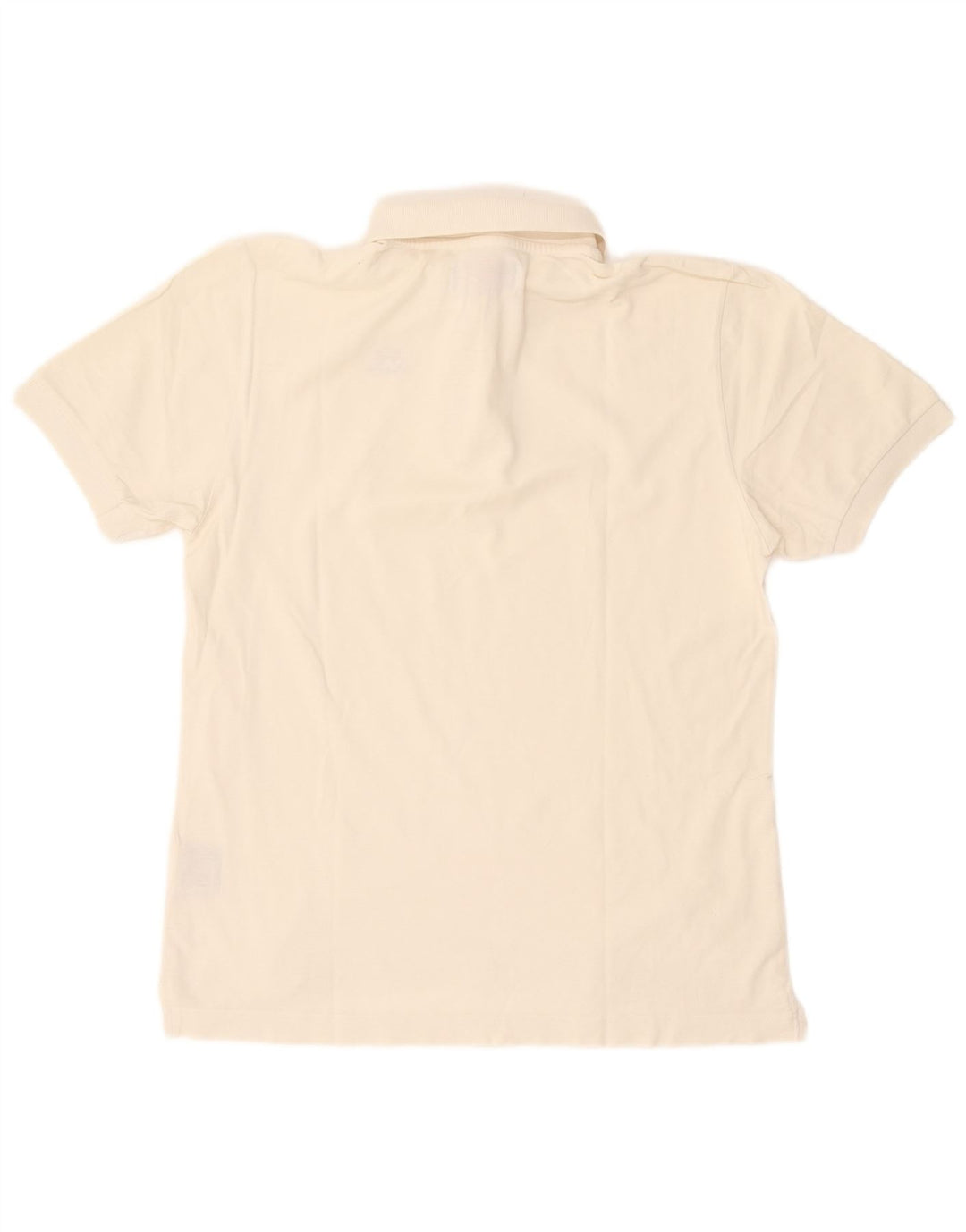 Kappa Polo Homme Blanc Cassé Moyen Coton