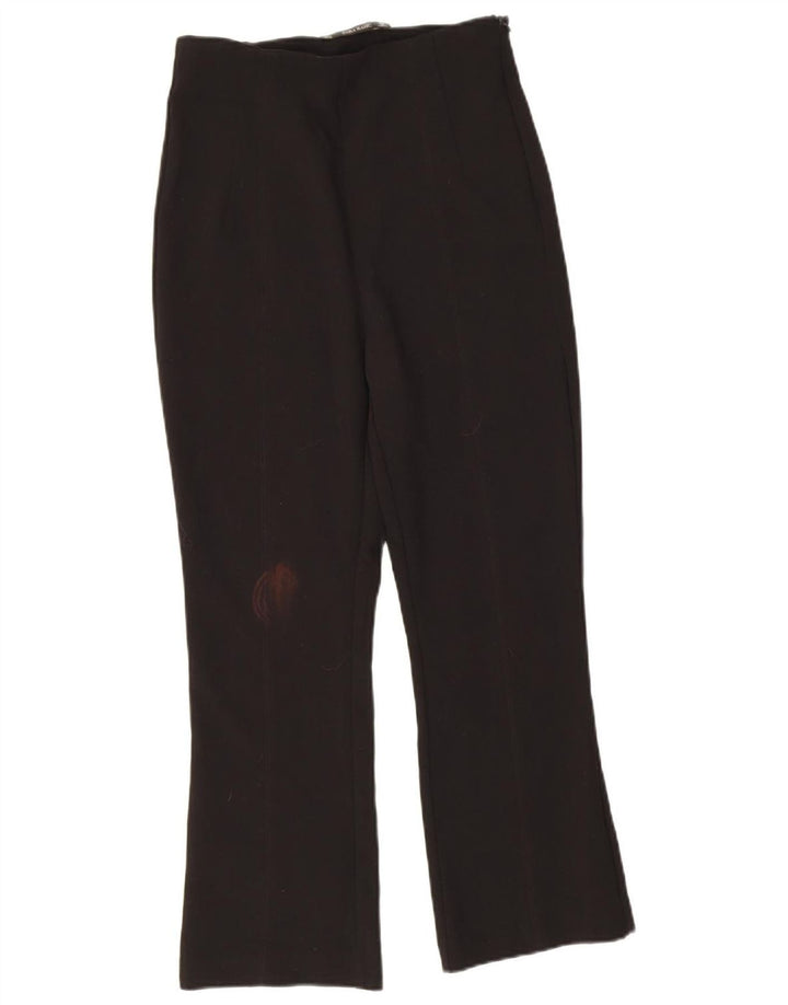 Pantalon court Bootcut Femme Zara W26 L23 Noir
