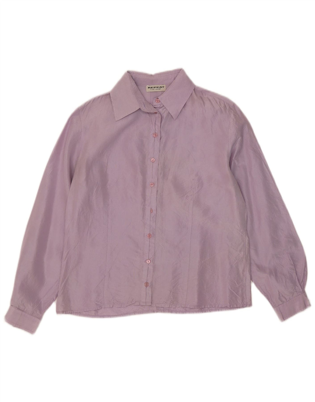 Chemisier Femme Repeat EU 38 Soie Violet Moyen