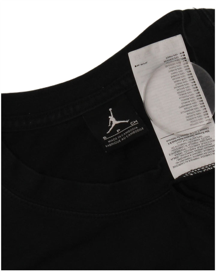 Jordan Haut graphique à manches longues pour homme Petit coton à pois noir