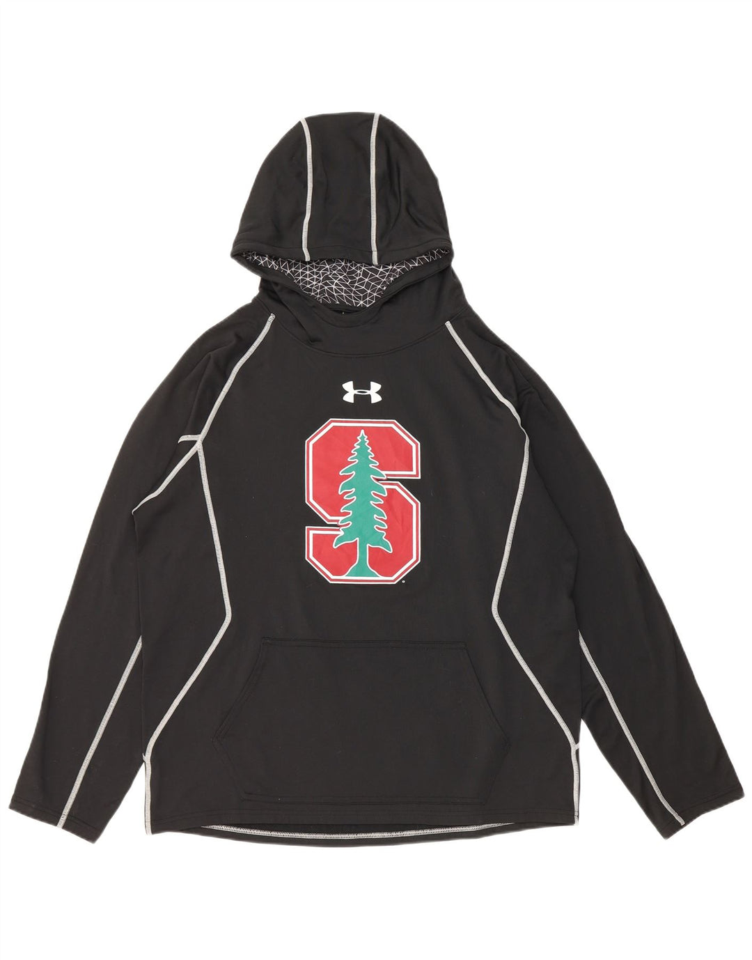 Under Armour Sweat à capuche graphique pour homme Noir Taille L