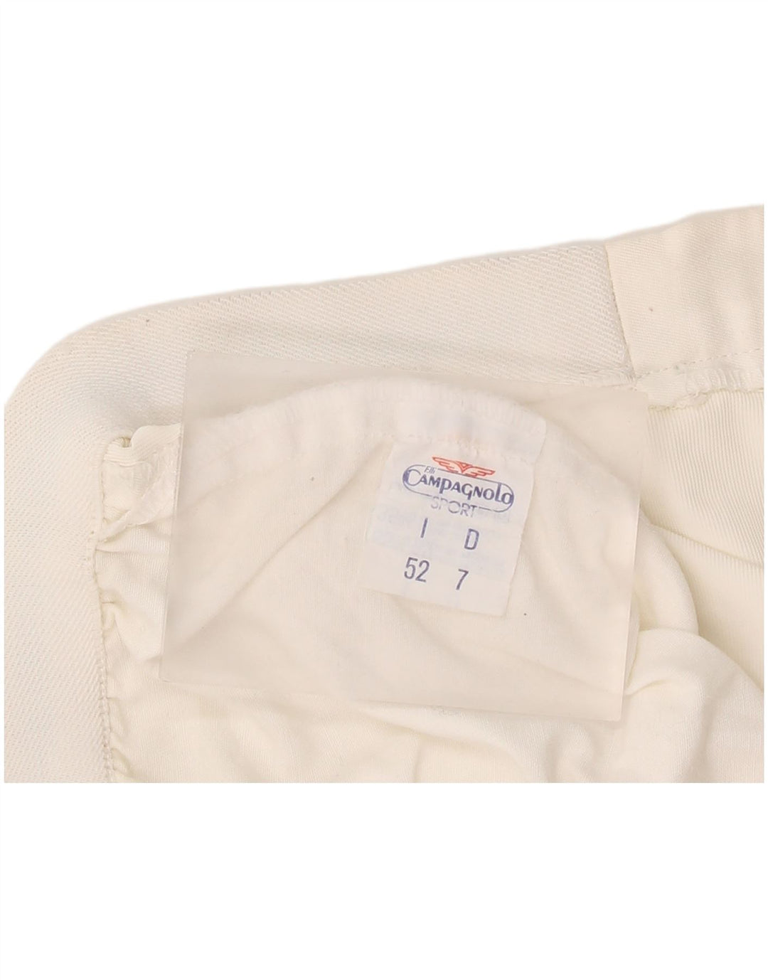 CAMPAGNOLO Short Chino Homme IT 52 XL W36 Blanc Polyester