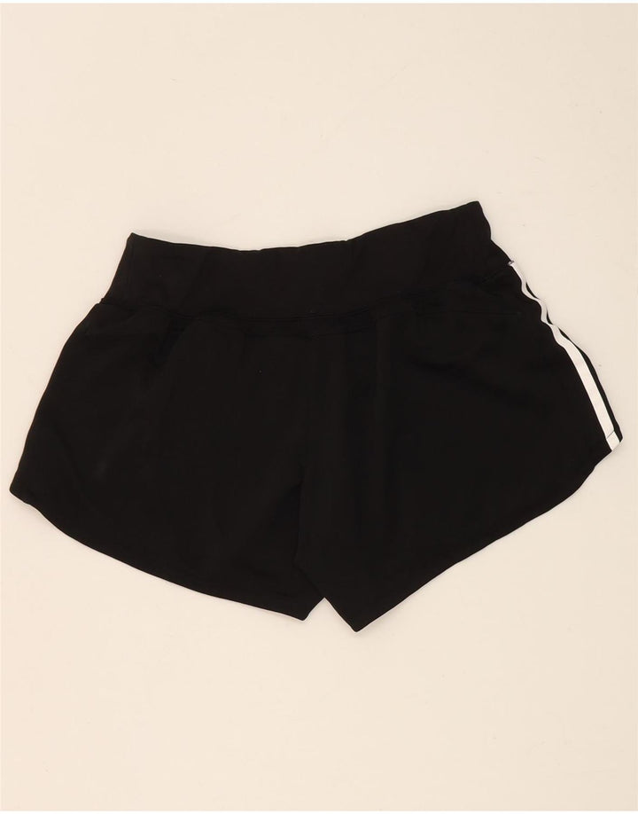 Adidas Short de sport pour femme UK 12/14 Polyester noir moyen