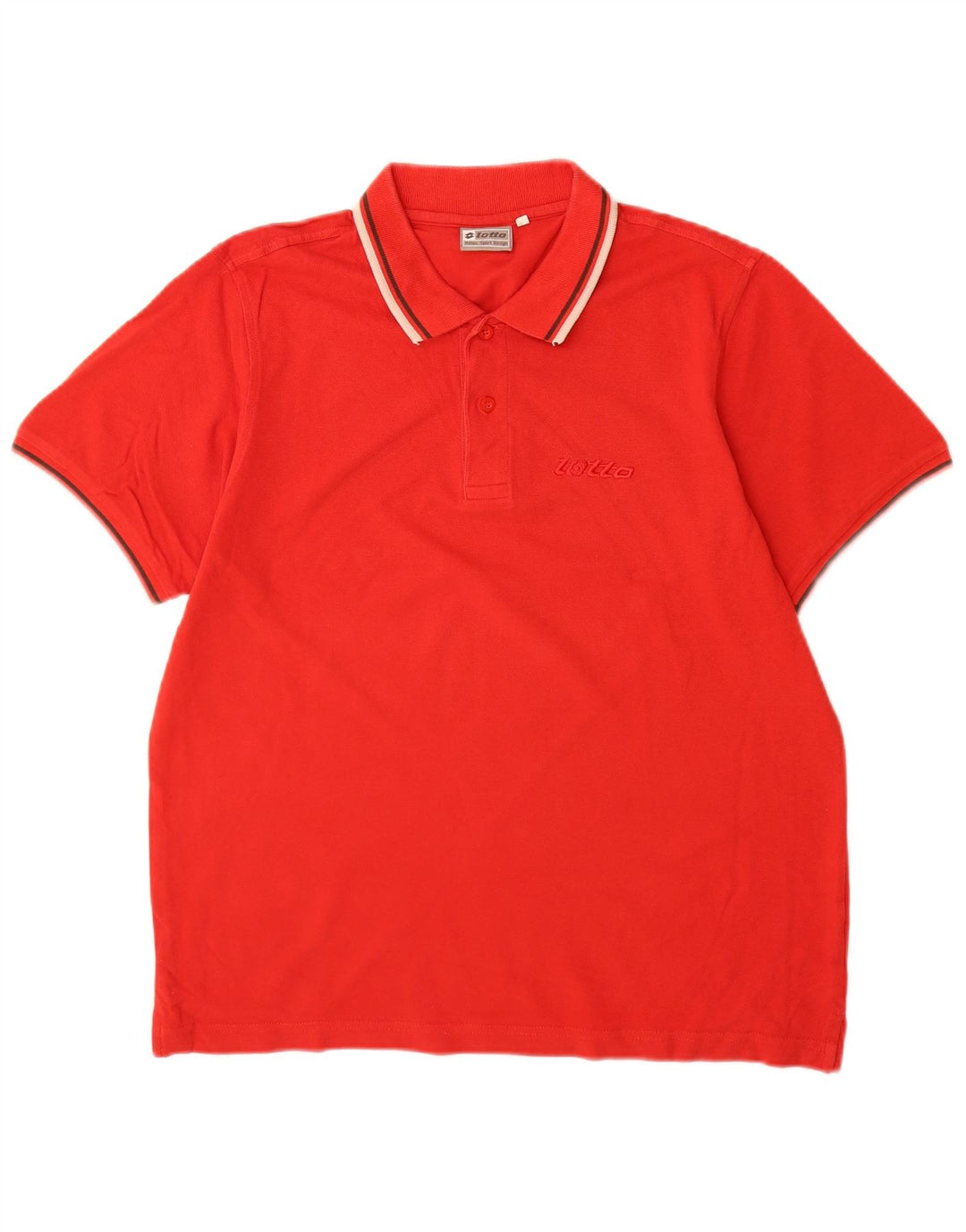 Lotto Polo Homme Rouge Moyen