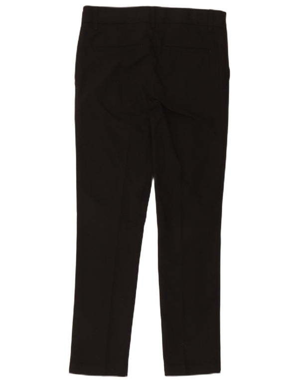 Marks & Spencer Pantalon de Costume Slim Garçon 12-13 ans W32 L27 Noir Polyester
