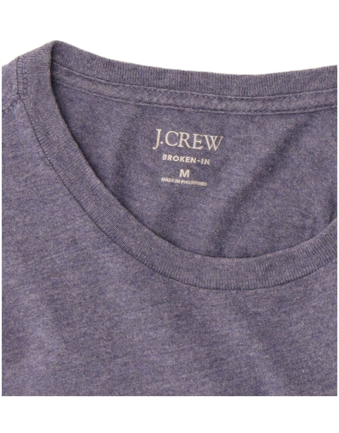 J. Crew Femme T-Shirt Broken In Coton Moucheté Bleu Moyen