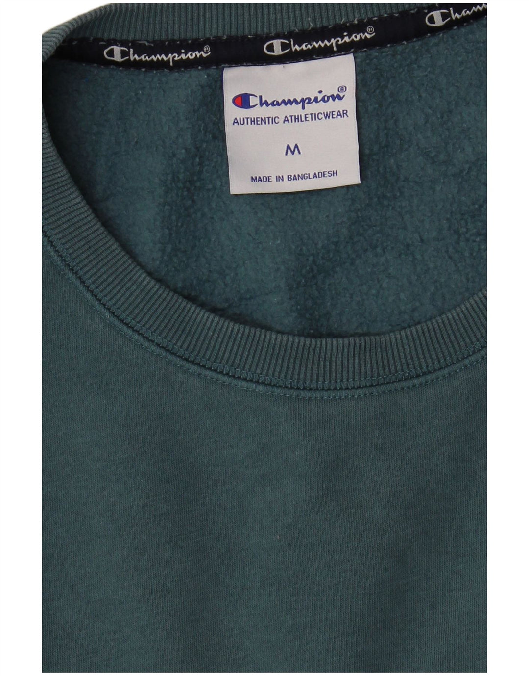 Champion Sweat-shirt graphique pour femme UK 14 Bleu moyen Coton