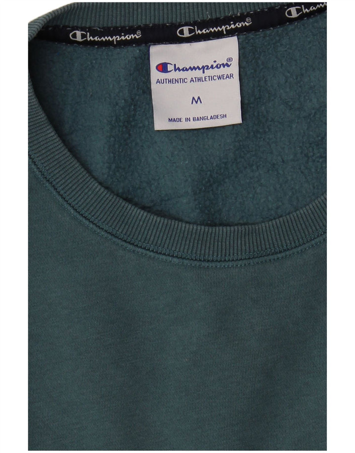 Champion Sweat-shirt graphique pour femme UK 14 Bleu moyen Coton