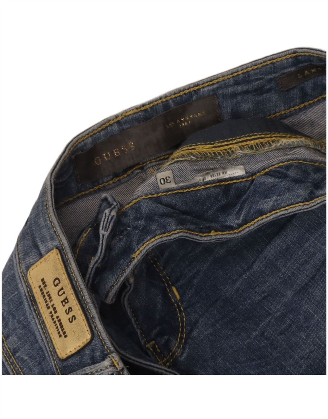 Guess Femme Lamya Jean Skinny W30 L28 Bleu