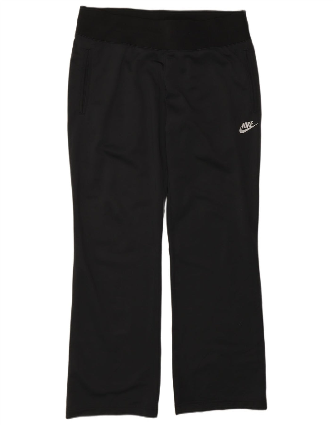 NIKE Womens Tracksuit Trousers UK 14/16 Large  Grey Polyester