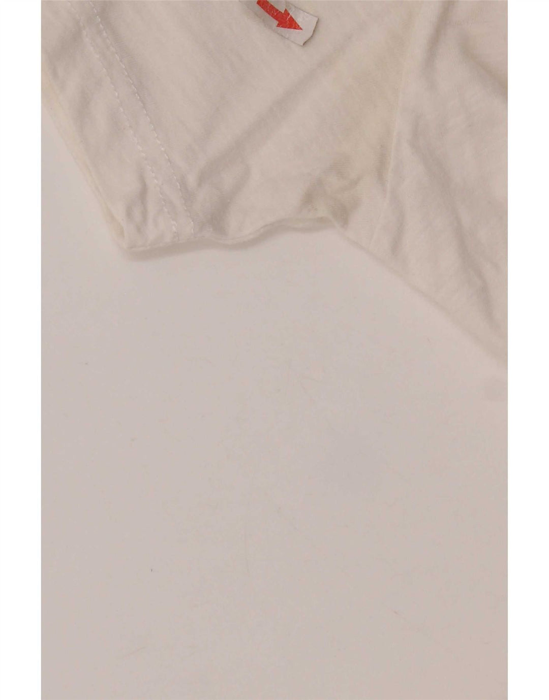 Tommy Hilfiger T-Shirt Graphique Homme Blanc Moyen Coton